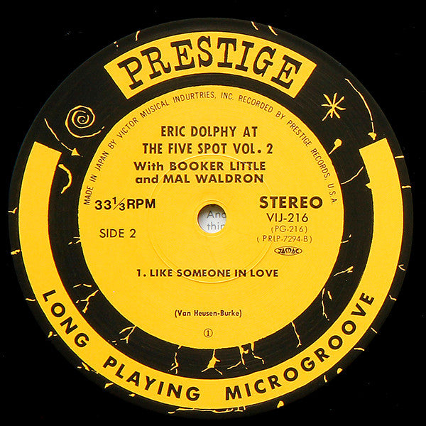 Eric Dolphy - At The Five Spot Volume 2 (Vinyl, LP, Album, Limited ...