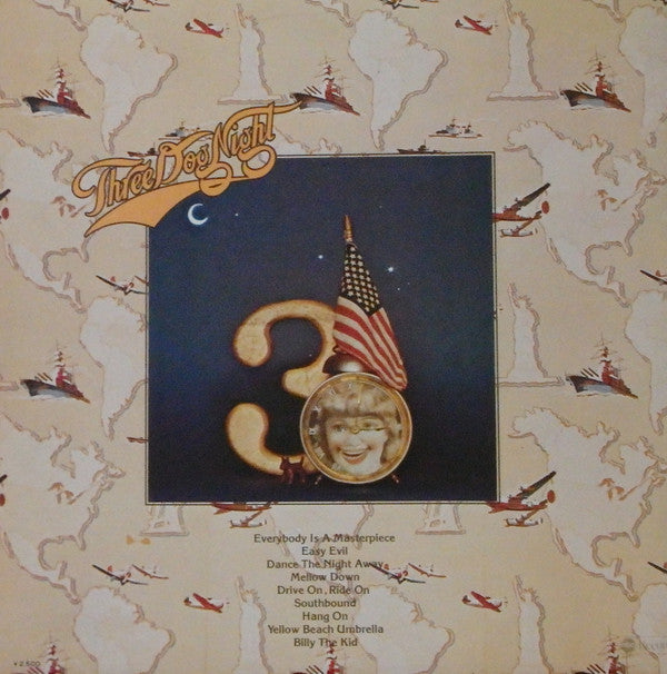 Three Dog Night - American Pastime (Vinyl, LP, Album) Very Good (VG) / Very Good Plus (VG+)