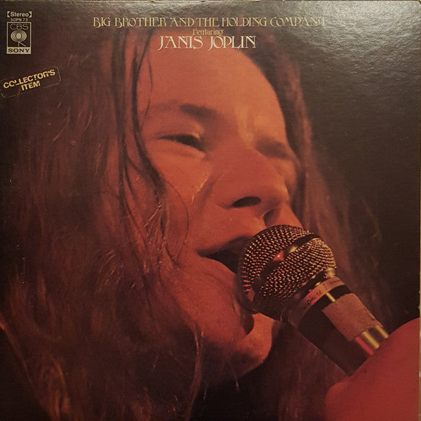 Big Brother & The Holding Company - Big Brother & The Holding Company Featuring Janis Joplin (Vinyl, LP, Album, Reissue, Stereo) Very Good Plus (VG+) / Very Good Plus (VG+)