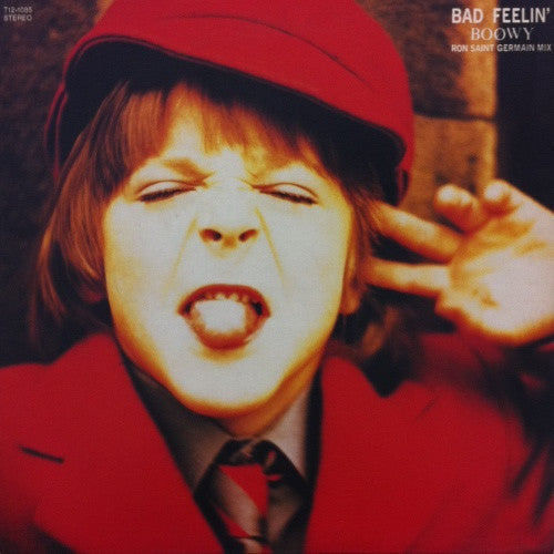 Boøwy - Bad Feeling (Vinyl, 12", 45 RPM, Maxi-Single, Promo, Stereo) Very Good Plus (VG+) / Very Good Plus (VG+)