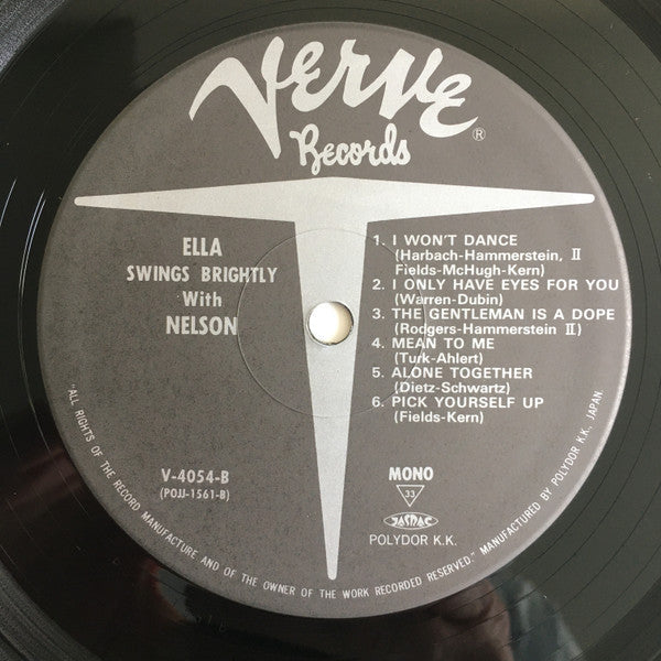 Ella Fitzgerald - Ella Swings Brightly With Nelson (Vinyl, LP, Albu...