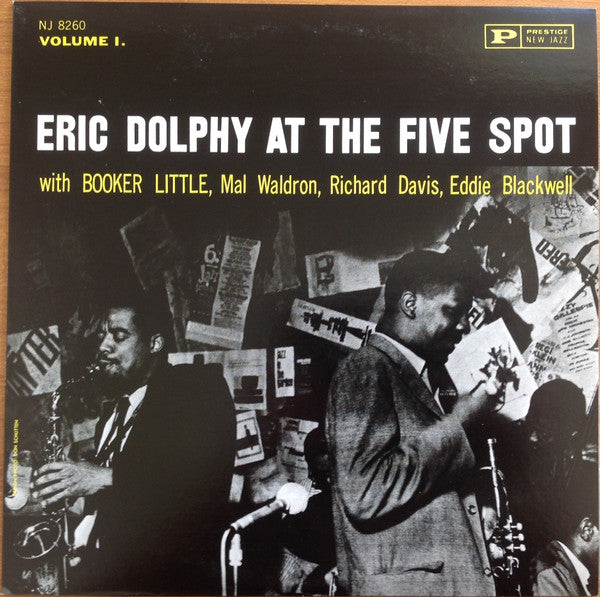 Eric Dolphy - At The Five Spot, Volume 1. (Vinyl, LP, Album, Limited Edition, Reissue, Stereo) Very Good Plus (VG+) / Very Good Plus (VG+)