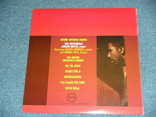 Jimmy Smith - Organ Grinder Swing (Vinyl, LP, Album, Reissue, Stereo) Very Good Plus (VG+) / Fair (F)