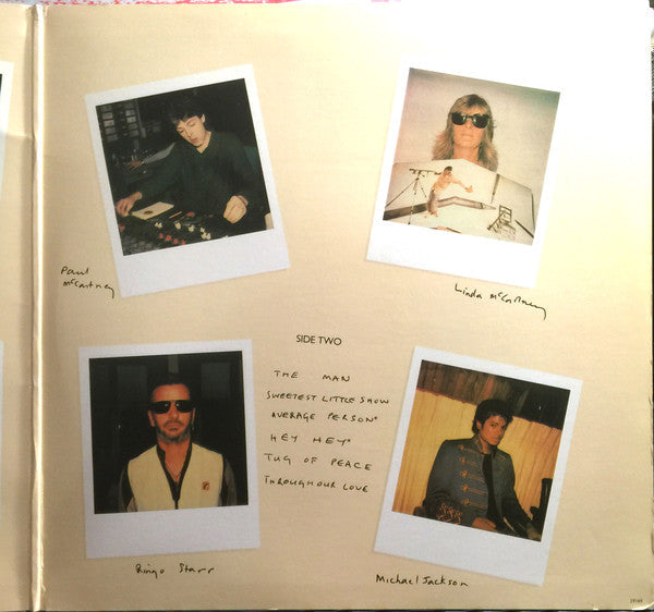 Paul McCartney - Pipes Of Peace (Vinyl, LP, Album, Stereo)