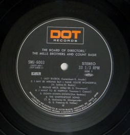 Count Basie - The Board Of Directors (Vinyl, LP, Album, Stereo) Very Good Plus (VG+) / Very Good (VG)