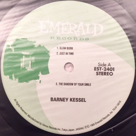 Barney Kessel - On Fire (Vinyl, LP, Album, Limited Edition, Stereo) Very Good (VG) / Very Good (VG)