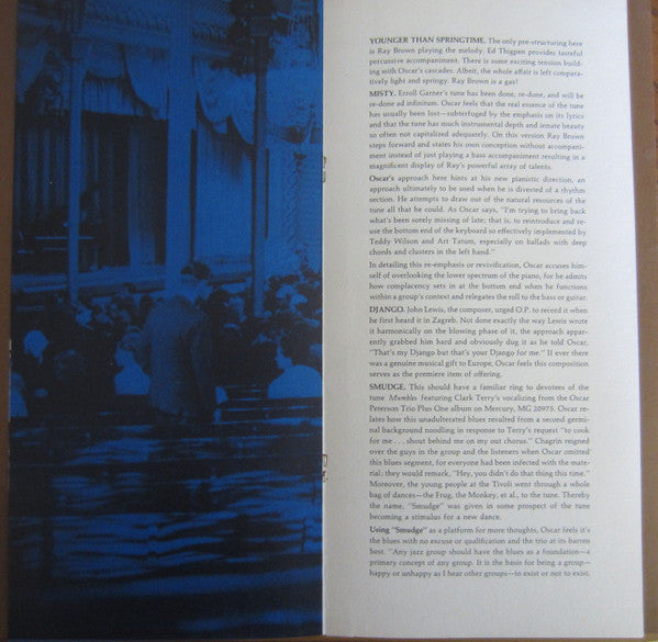 The Oscar Peterson Trio - Eloquence (Vinyl, LP, Stereo, Album) Good Plus (G+) / Good Plus (G+)