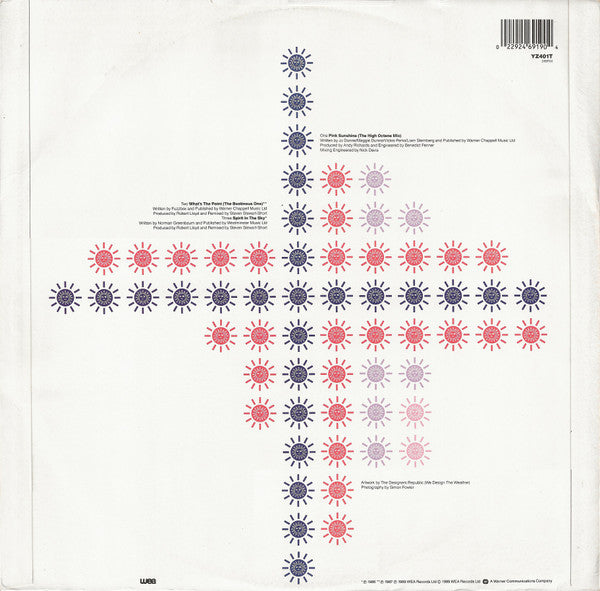 We've Got A Fuzzbox And We're Gonna Use It - Pink Sunshine (Vinyl, 12", Single) Very Good Plus (VG+) / Very Good Plus (VG+)