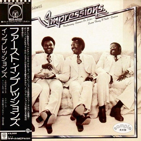 The Impressions - First Impressions (Vinyl, LP, Album, Promo) Very Good Plus (VG+) / Very Good (VG)