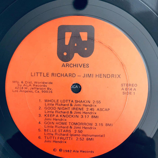 Little Richard - Archives (Vinyl, LP, Album, Reissue) Good Plus (G+) / Very Good Plus (VG+)