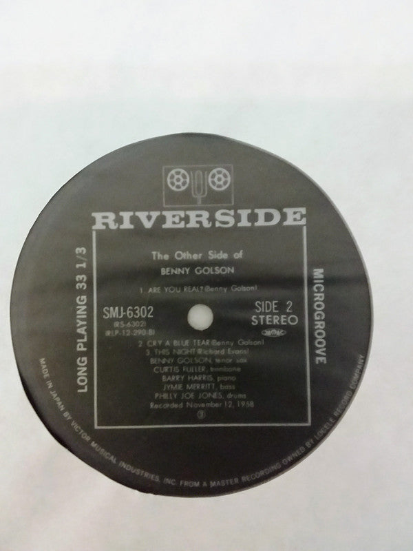 Benny Golson - The Other Side Of Benny Golson (Vinyl, LP, Album, Reissue, Stereo) Very Good Plus (VG+) / Good Plus (G+)
