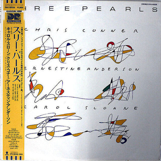 Chris Connor - Three Pearls (Vinyl, LP, Album, Stereo) Very Good (VG) / Good Plus (G+)