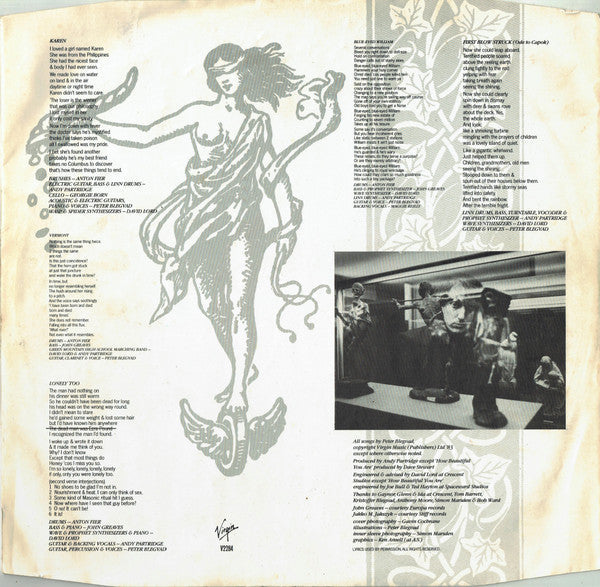 Peter Blegvad - The Naked Shakespeare (Vinyl, LP, Album, Stereo) Very Good Plus (VG+) / Very Good Plus (VG+)