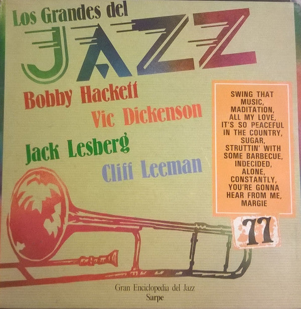 Bobby Hackett - Los Grandes Del Jazz 77 (Vinyl, LP) Very Good Plus (VG+) / Very Good Plus (VG+)