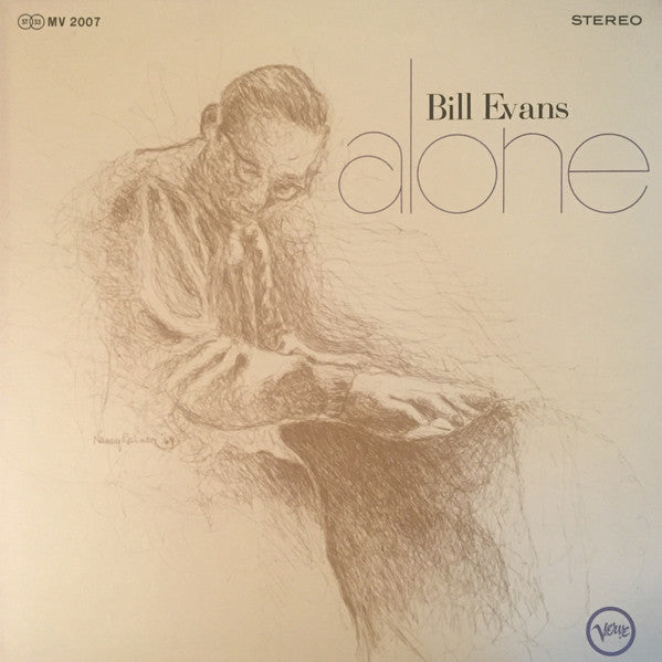 Bill Evans - Alone (Vinyl, LP, Album, Reissue, Stereo) Very Good (VG) / Good Plus (G+)