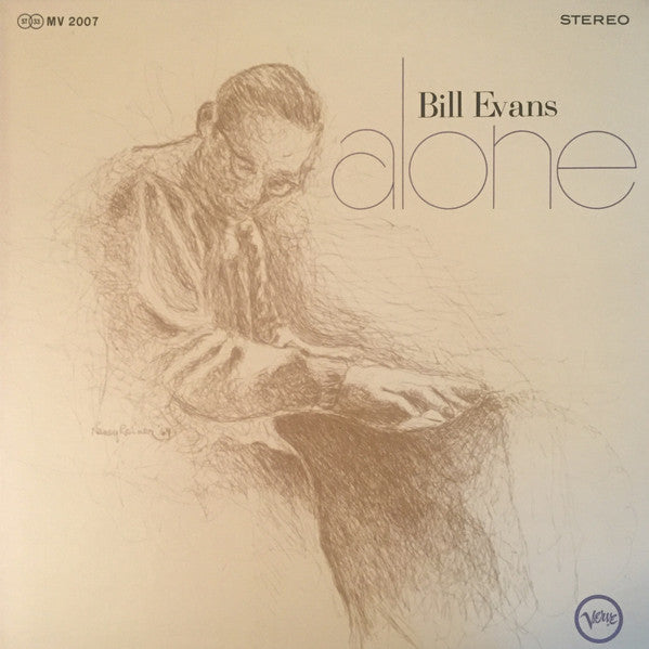 Bill Evans - Alone (Vinyl, LP, Album, Reissue, Stereo)