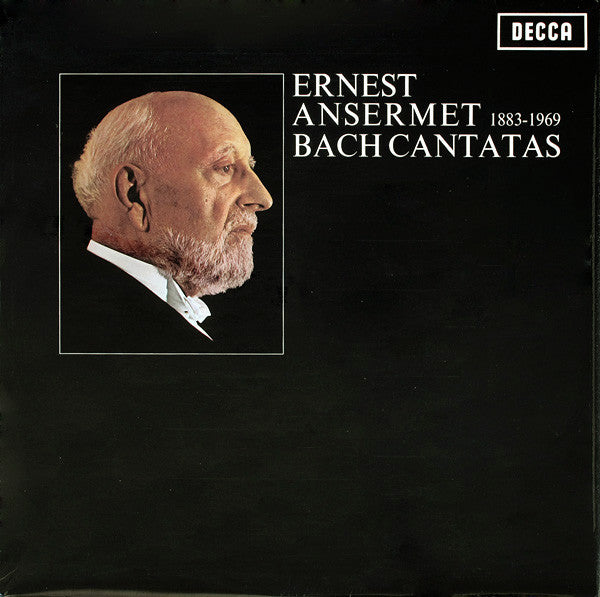 Ernest Ansermet - Bach Cantatas (Vinyl, LP) Very Good Plus (VG+) / Very Good Plus (VG+)