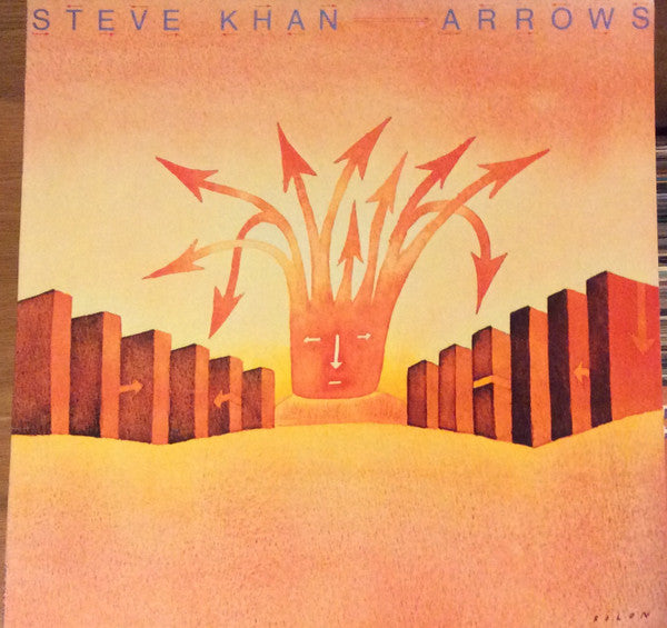 Steve Khan - Arrows (Vinyl, LP, Album) Near Mint (NM or M-) / Very Good Plus (VG+)