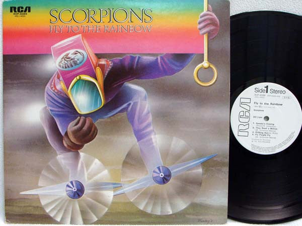 Scorpions - Fly To The Rainbow (Vinyl, LP, Album, Promo) Very Good (VG) / Very Good (VG)
