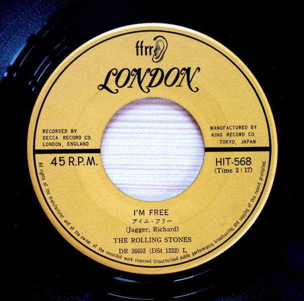 The Rolling Stones - 一人ぼっちの世界 = Get Off Of My Cloud (Vinyl, 7", 45 ...