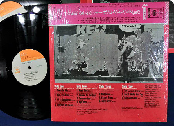 Janis Joplin - Joplin In Concert (2xVinyl, LP) Very Good Plus (VG+) / Very Good Plus (VG+)