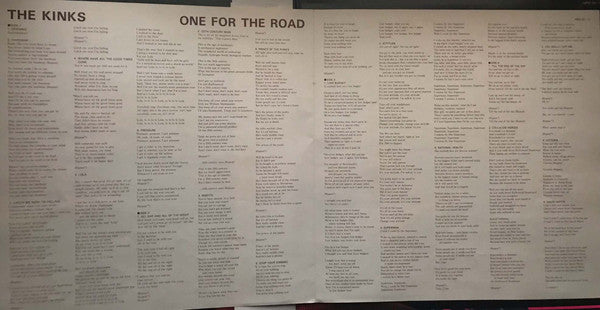 The Kinks - One For The Road (Vinyl, LP, Album)