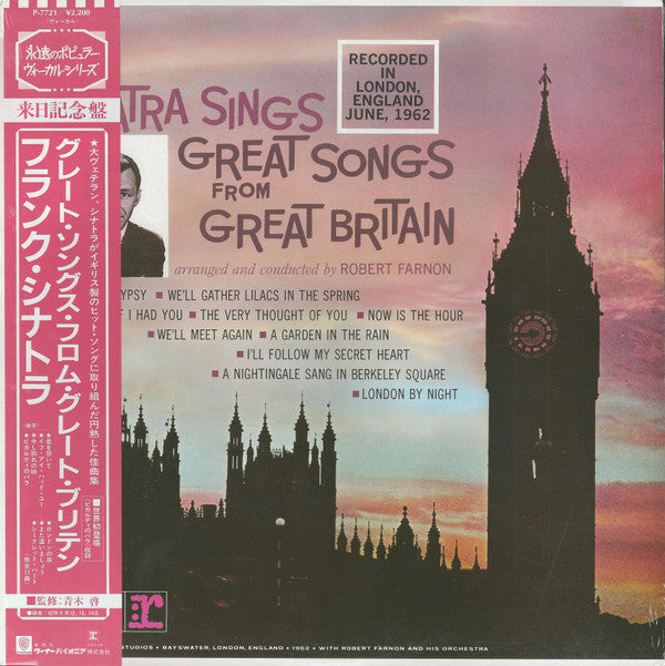 Frank Sinatra - Sinatra Sings Great Songs From Great Britain (Vinyl, LP, Album, Reissue, Stereo) Near Mint (NM or M-) / Near Mint (NM or M-)