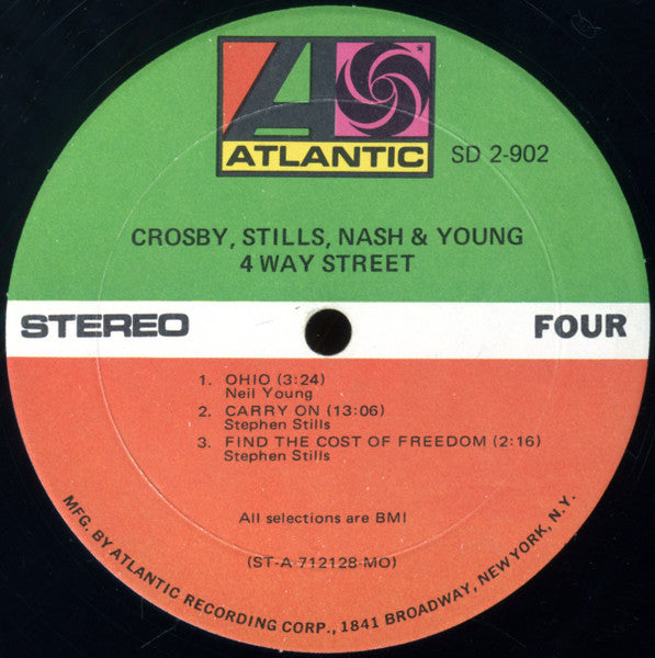 Crosby, Stills, Nash & Young - 4 Way Street (2xVinyl, LP, Album) Very Good (VG) / Very Good (VG)