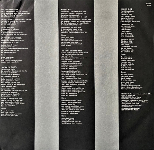 Danny Kortchmar - Innuendo (Vinyl, LP, Album) Good Plus (G+) / Very Good Plus (VG+)