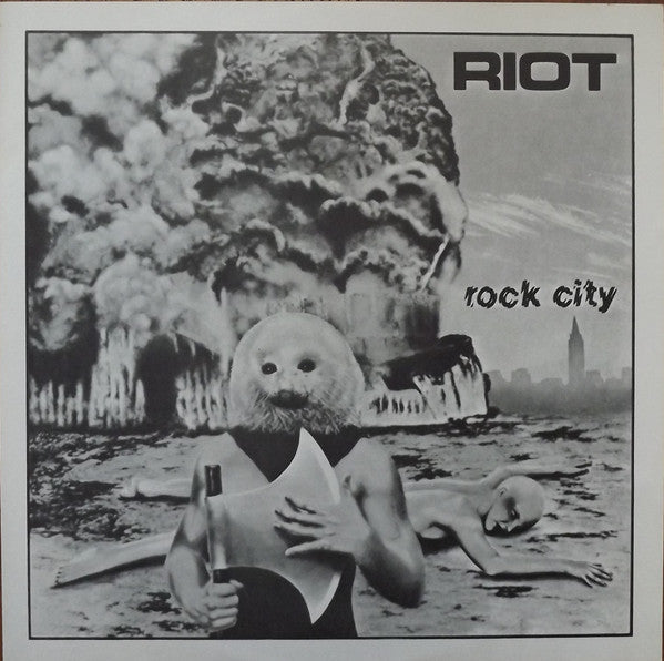 Riot (4) - Rock City (Vinyl, LP, Album, Stereo) Near Mint (NM or M-) / Near Mint (NM or M-)