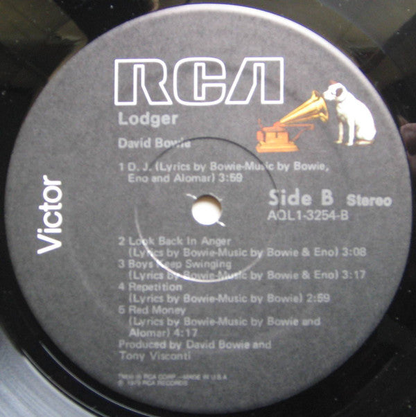 David Bowie - Lodger (Vinyl, LP, Album, Stereo) Very Good (VG) / Very Good (VG)