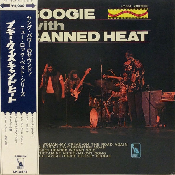 Canned Heat - Boogie With Canned Heat (Vinyl, LP, Album, Stereo) Very Good Plus (VG+) / Good Plus (G+)