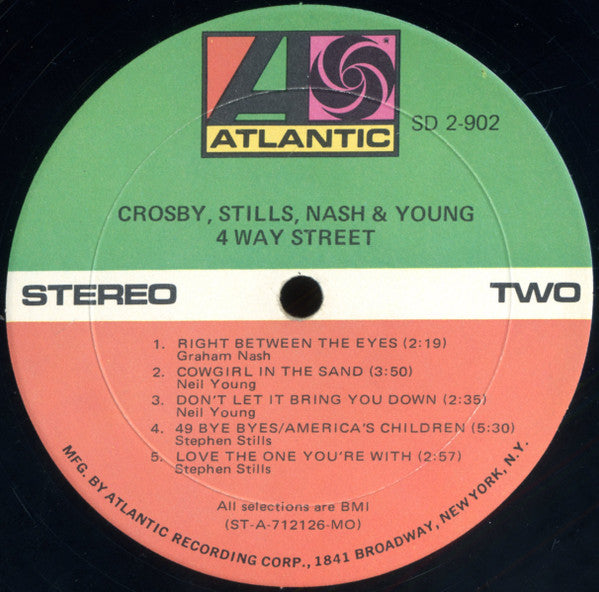 Crosby, Stills, Nash & Young - 4 Way Street (2xVinyl, LP, Album) Very Good (VG) / Very Good (VG)