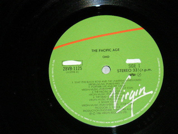 Orchestral Manoeuvres In The Dark - The Pacific Age (Vinyl, LP, Album)