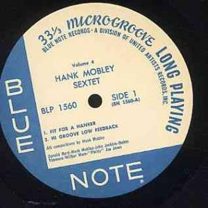 Hank Mobley Sextet - Hank (Vinyl, LP, Album, Reissue, Mono) Very Good Plus (VG+) / Very Good (VG)