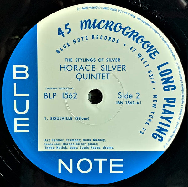 The Horace Silver Quintet - The Stylings Of Silver (2xVinyl, LP, 45 RPM, Album, Limited Edition, Numbered, Reissue, Mono) Very Good Plus (VG+) / Near Mint (NM or M-)