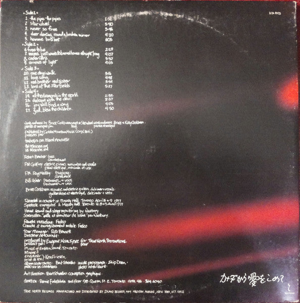 Bruce Cockburn - Circles In The Stream (2xVinyl, LP, Album, Stereo) Good Plus (G+) / Good (G)