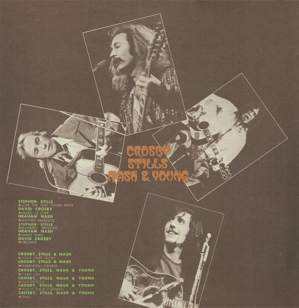 Crosby, Stills, Nash & Young - All Together (Vinyl, LP, Album, Compilation, Reissue, Stereo) Very Good Plus (VG+) / Very Good Plus (VG+)