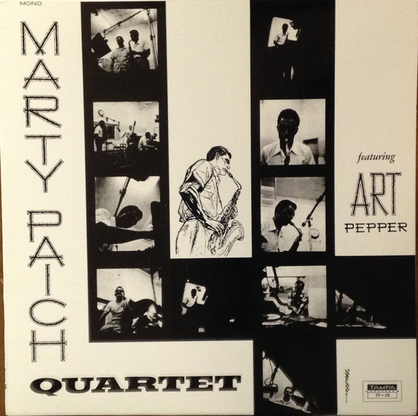 The Marty Paich Quartet - Marty Paich Quartet (Vinyl, LP, Album, Mono, Reissue) Very Good Plus (VG+) / Very Good (VG)
