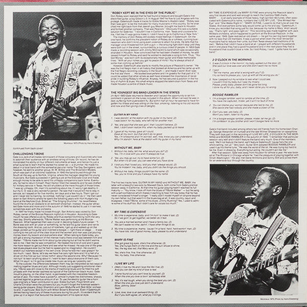 Clarence "Gatemouth" Brown - Atomic Energy (Vinyl, LP, Compilation, Mono) Very Good (VG) / Very Good (VG)