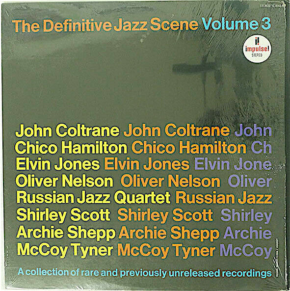 Various - The Definitive Jazz Scene Volume 3 (Vinyl, LP, Album, Reissue, Stereo) Very Good Plus (VG+) / Very Good (VG)