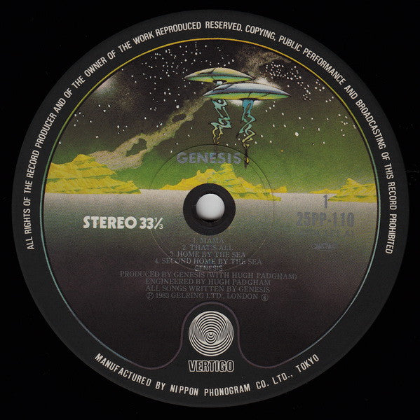 Genesis - Genesis (Vinyl, LP, Album, Stereo)