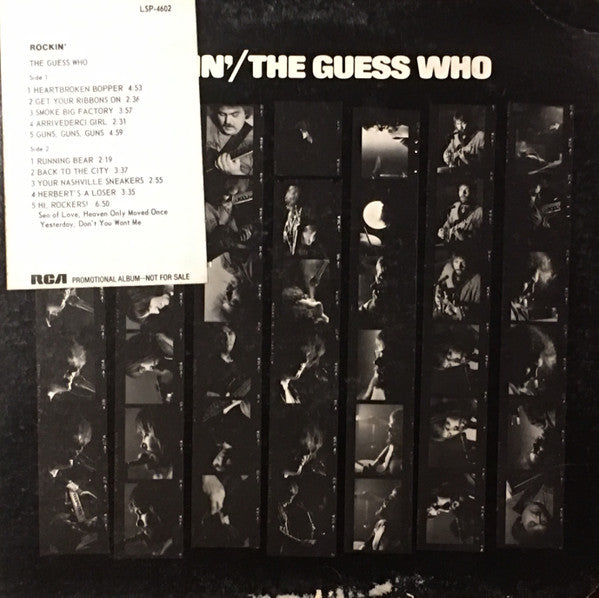 The Guess Who - Rockin' (Vinyl, LP, Album, Stereo) Good Plus (G+) / Very Good (VG)