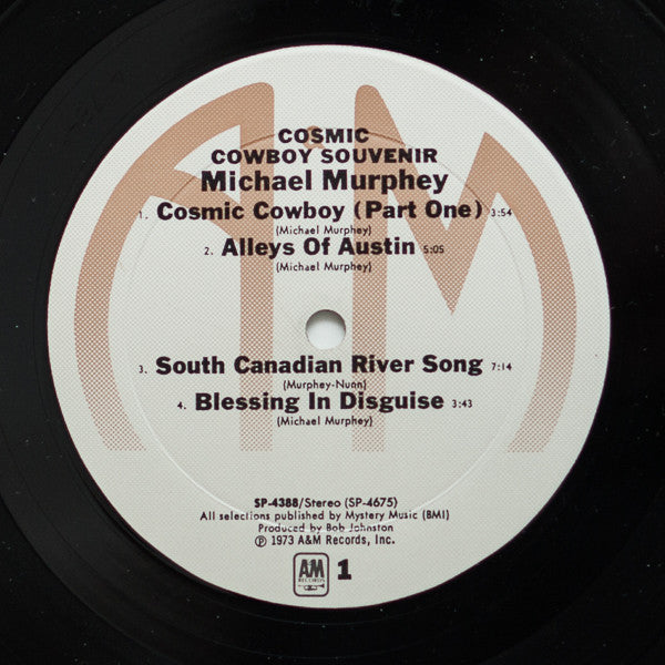 Michael Martin Murphey - Cosmic Cowboy Souvenir (Vinyl, LP, Album) Very Good (VG) / Very Good (VG)