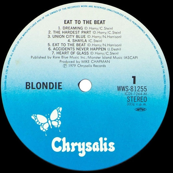 Blondie - Eat To The Beat (Vinyl, LP, Album, Stereo)