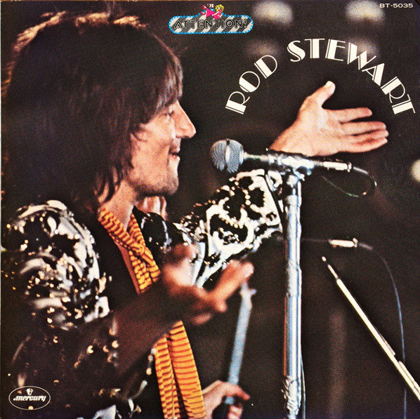 Rod Stewart - Attention! Rod Stewart (Vinyl, Compilation, Stereo, LP) Very Good Plus (VG+) / Very Good Plus (VG+)