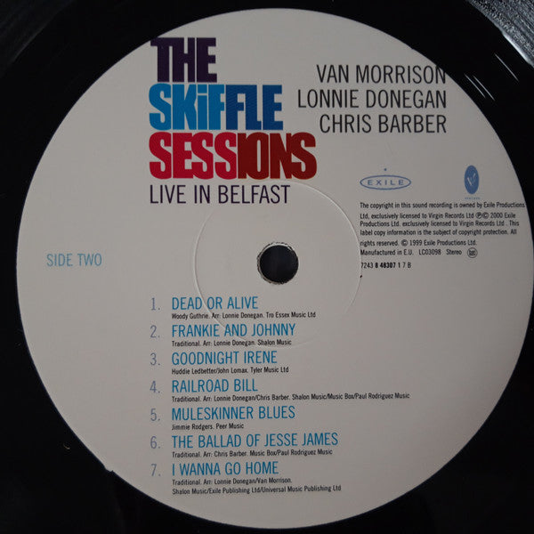 Van Morrison - The Skiffle Sessions (Live In Belfast) (Vinyl, LP, Album, Stereo) Very Good Plus (VG+) / Very Good Plus (VG+)