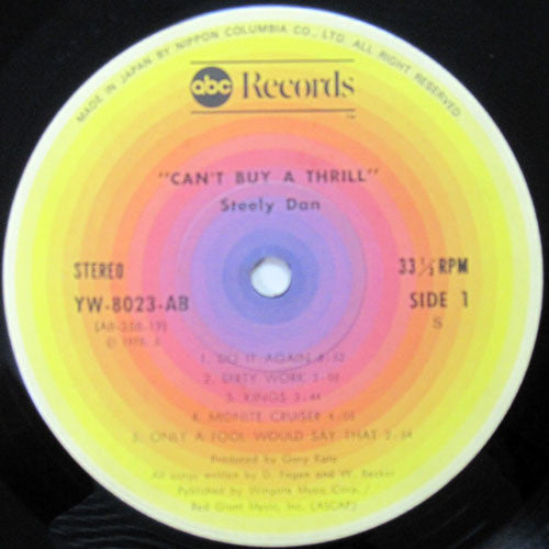 Steely Dan - Can't Buy A Thrill (Vinyl, LP, Album, Limited Edition,...