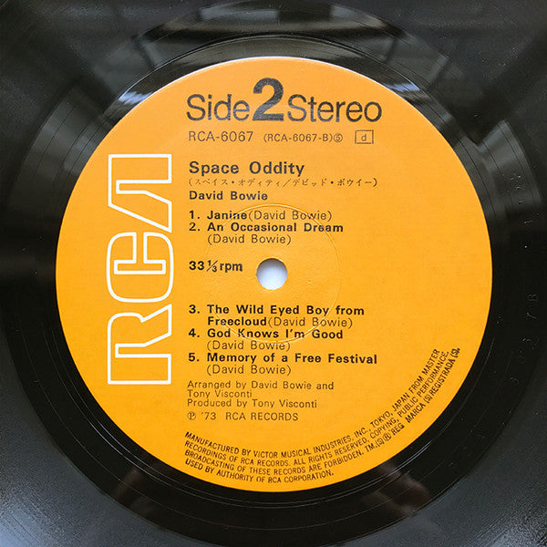 David Bowie - Space Oddity (Vinyl, LP, Album, Reissue)