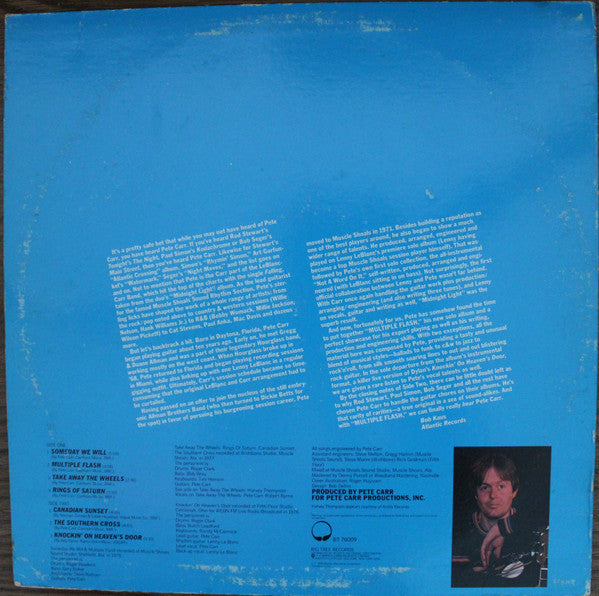 Pete Carr - Multiple Flash (Vinyl, LP, Album) Good Plus (G+) / Very Good Plus (VG+)